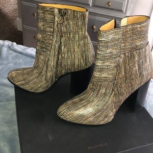 Black and Tan booties